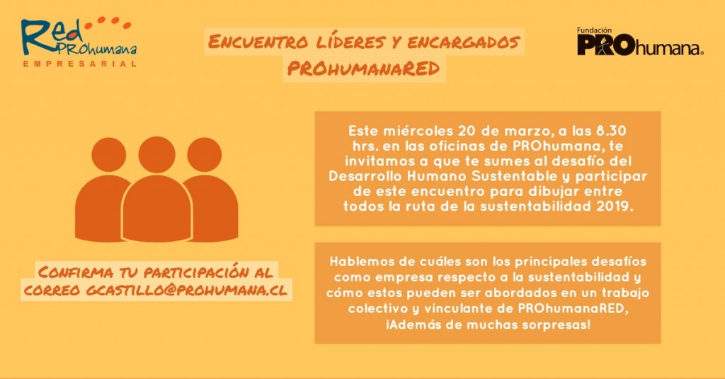 Líderes y encargados