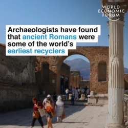 Arqueólogos descubrieron que los antiguos romanos eran algunos de los recicladores mas importantes del mundo