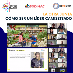 Webinar PROhumanaRED: Cómo ser un líder Camiseteado